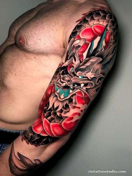 150+ Japanese Dragon Tattoo Art: Meaning and Design Guide - Rio Tattoo Studio