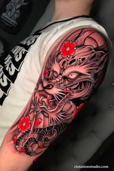 150+ Japanese Dragon Tattoo Art: Meaning and Design Guide 4 - Rio Tattoo Studio