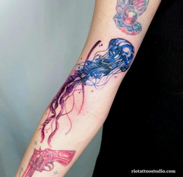 100+ Best Jellyfish Tattoo Ideas: Graceful Oceanic Art 2 - Rio Tattoo Studio