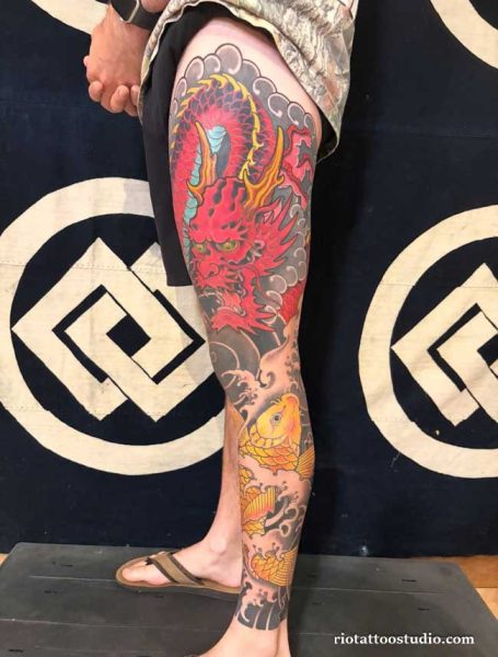 Leg sleeve tattoo: the ultimate guide to leg art in 2026 1 - Rio Tattoo Studio