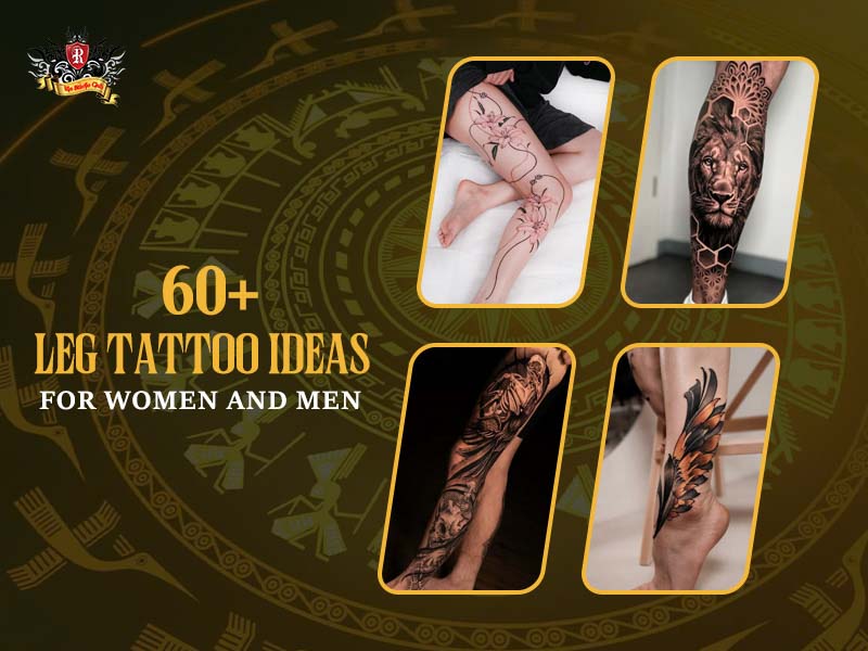 Collection of 60 plus creative leg tattoos for women and men