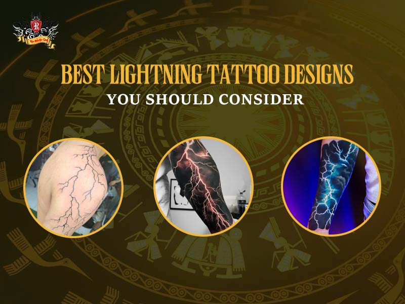 Collection of the best lightning tattoo designs for your next masterpiece