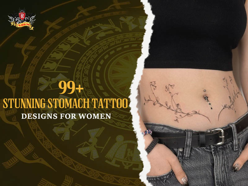 Collection of 99 plus stunning stomach tattoo designs for women