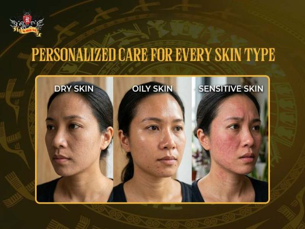 Personalized tattoo aftercare guide for dry, oily and sensitive skin types during tattoo healing process