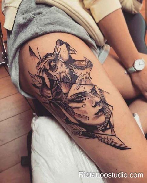 250+ Stunning Thigh Tattoo Ideas for Your Next Ink in 2026 3 - Rio Tattoo Studio