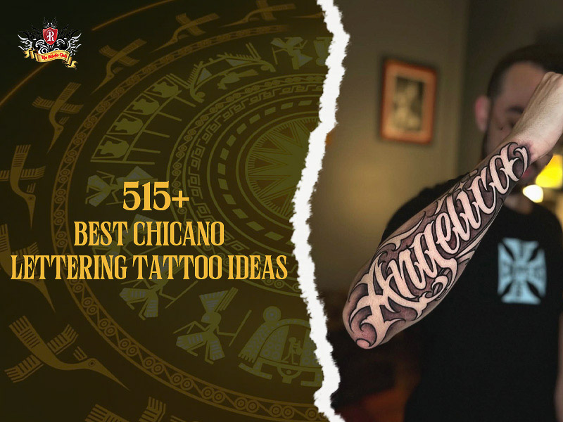 Stunning collection of custom chicano lettering tattoo art.