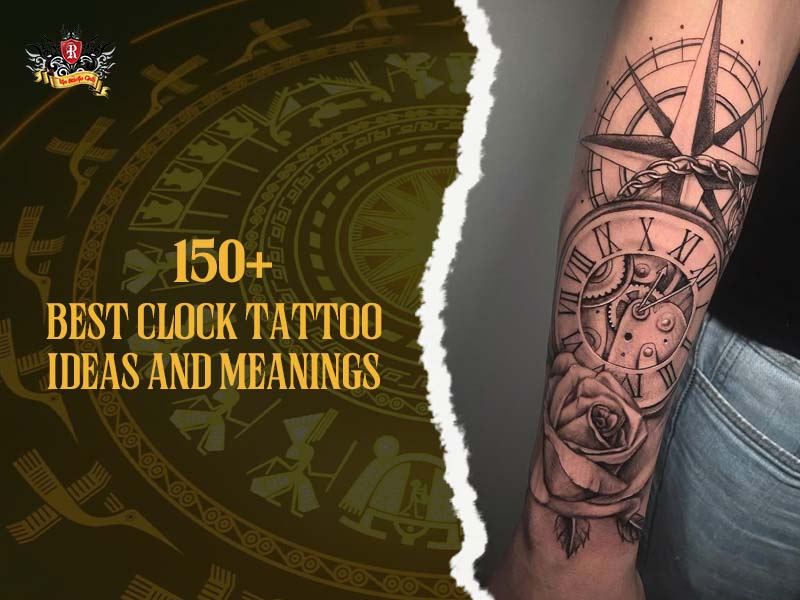 Collection of 150+ best clock tattoo designs and their symbolic meanings