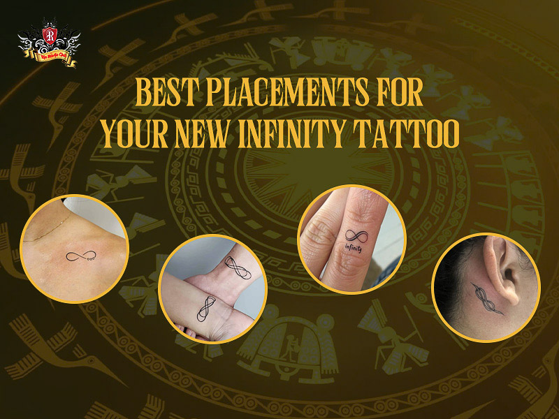 Top placements for your stylish infinity tattoo.