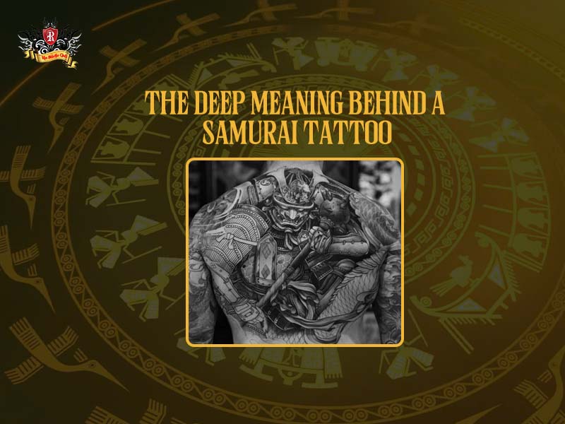 The deep meaning of a samurai tattoo representing honor and loyalty