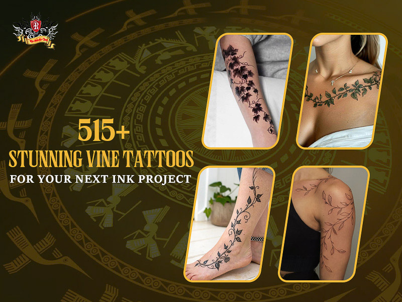 Stunning vine tattoos for your next ink.