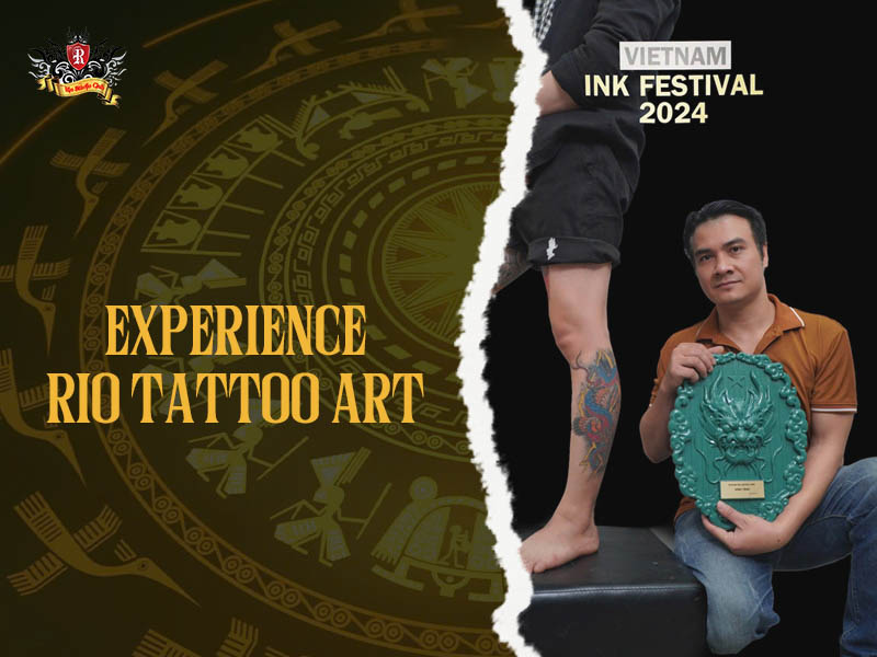 Award-winning painters crafting a meticulous tiger tattoo masterpiece at Rio Studio
