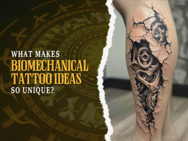 Black and Grey 3D Biomech Art
