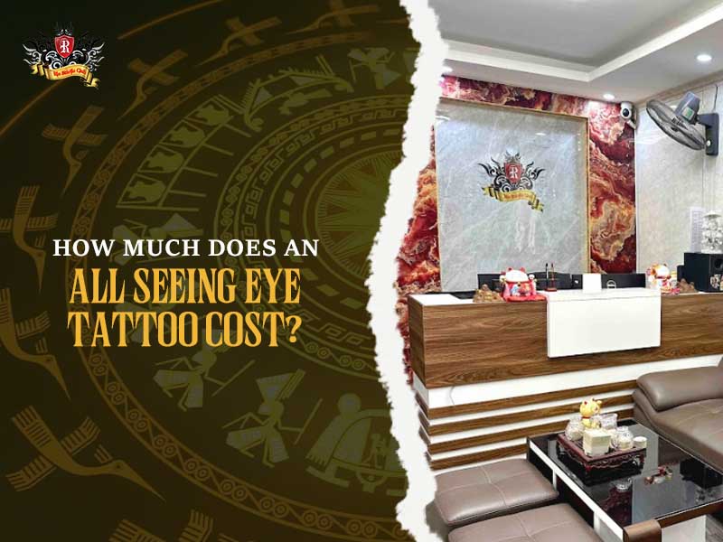 Luxurious reception area of Rio Tattoo Studio representing clear pricing for an all seeing eye tattoo.