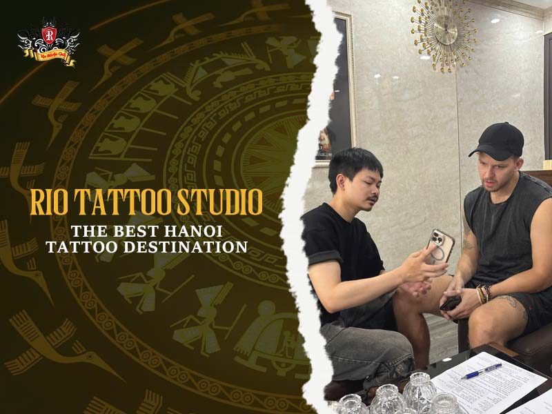 Rio Tattoo Studio the best Hanoi tattoo destination for unique custom hand and poke tattoo designs.