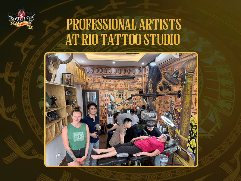 Book your dream sand clock tattoo at Rio.