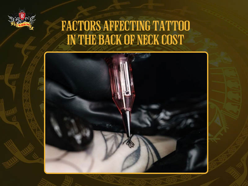 Factors affecting tattoo in the back of neck cost shown through intricate tattoos for the back of the neck details at Rio Tattoo Studio.